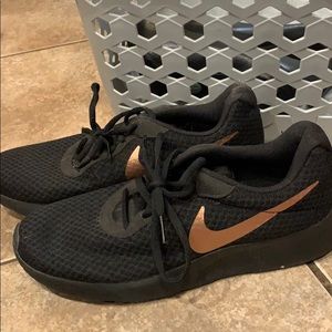Black Nike sneakers